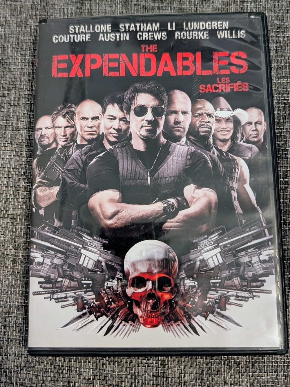 The Expendables DVD Movie